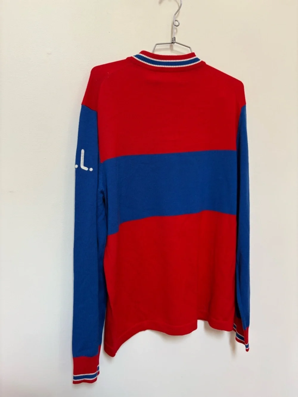 NWT Polo Ralph Lauren Polo Sport Washable Wool Cycling Sweater Size Large